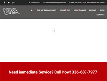 Tablet Screenshot of discountlockandkey.net